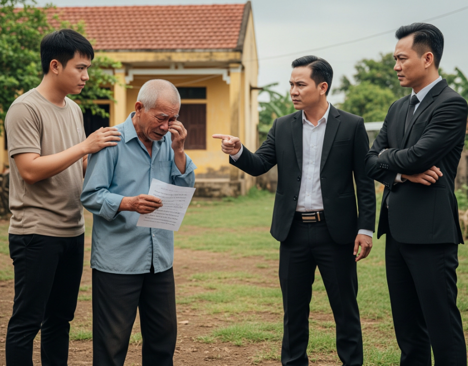 Bố ở quê đưa giấy nợ 900 triệu cho 3 con trai nhờ trả giúp nhưng 2 người con trai cả tức giận tr;á;ch m;ó;c bố đủ điều, chỉ riêng con út dám gánh vác rồi đón ông về chăm sóc.