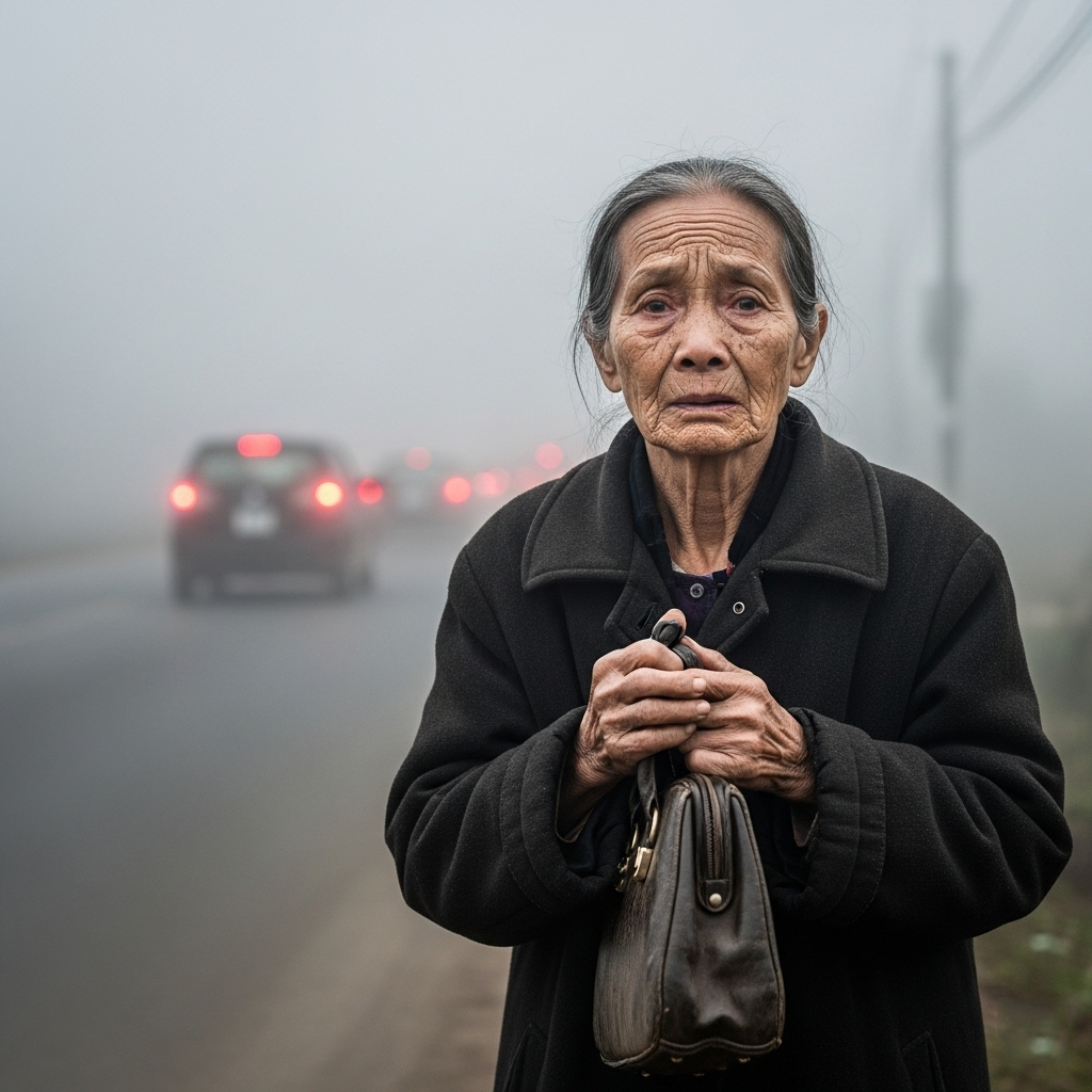 Sau đám tang chồng tôi, con trai tôi lái xe đưa tôi đến rìa thị trấn và nói, “Đây là nơi mẹ xuống xe.” Chúng con không n:uôi nổi mẹ nữa