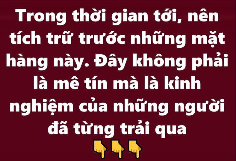 Những đồ dùng bạn nên tích trữ trong nhà: Dự trữ cho những tình huống kh;ẩn c;ấp