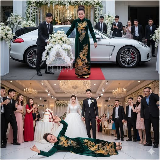 Đám cưới với người chồng mới, mẹ chồng cũ xuất hiện chiếc Porsche hạng sang – và bức ảnh tôi đưa ra đã khiến bà sụp đổ