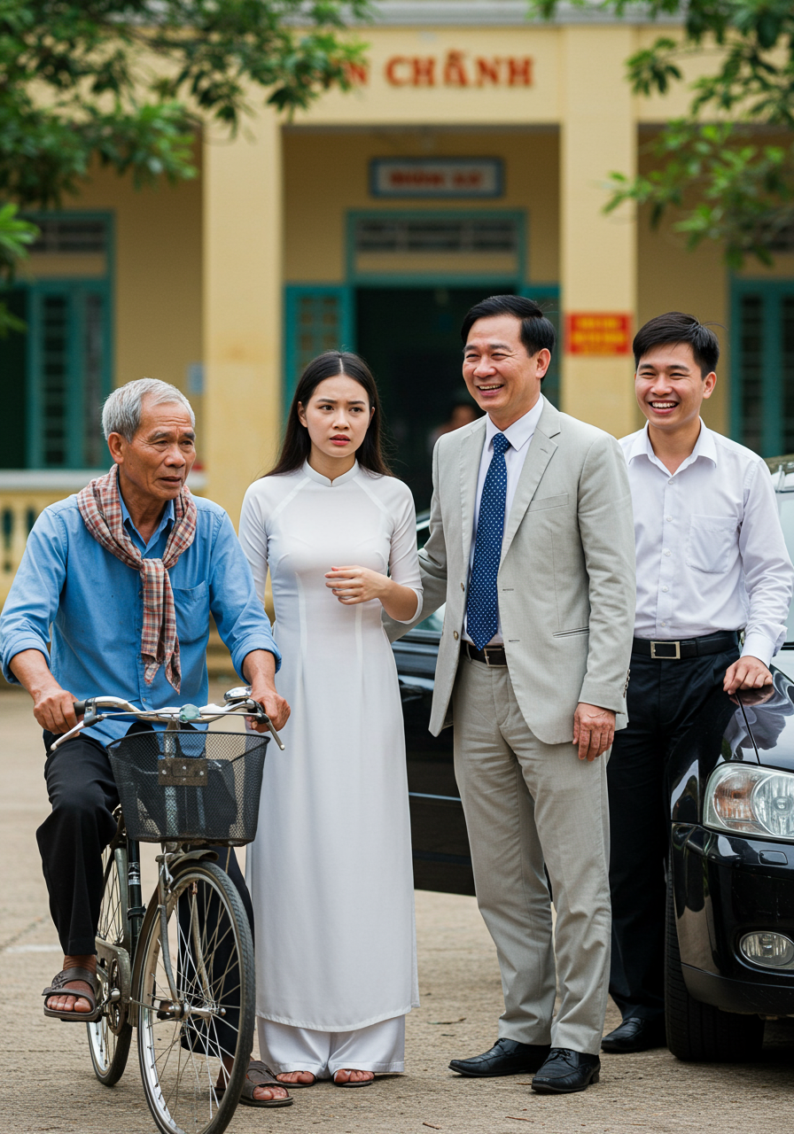 Cha nCha nghèo đưa con gái đi thi bị giám đốc và quý tử ch/ế nh/;ạo, 30 phút sau họ phải cúi đầughèo đưa con gái đi thi bị giám đốc và quý tử ch/ế nh/;ạo, 30 phút sau họ phải cúi đầu