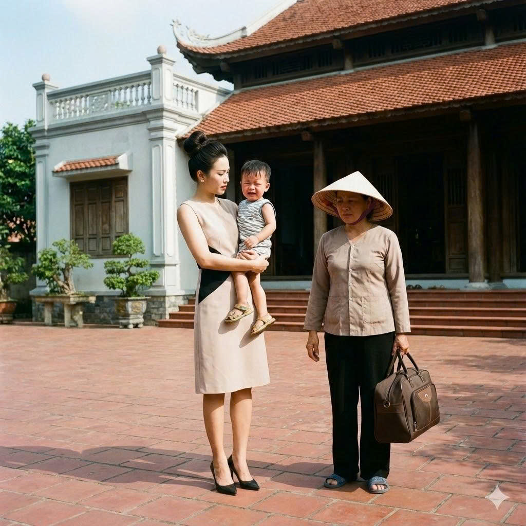 Con khóc ngằn ngặt cả đêm, tôi cầu xin giúp việc quay lại hứa tăng thêm 10 triệu/tháng thì nhận 1 câu xanh rờn