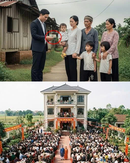 B:ố th:í 500k cho bố vợ tiêu Tết, chàng rể tím mặt khi thấy 100 mâm cỗ khao làng và cơ ngơi thật sự của nhà vợ.