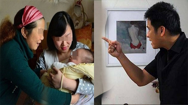 Mẹ vợ lên chăm con gái