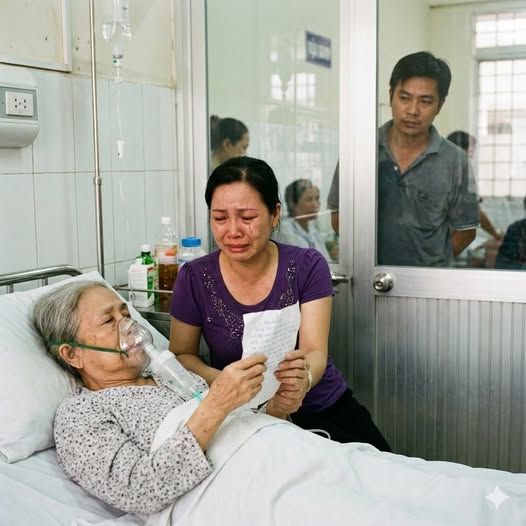 Mẹ chồng tôi bất ngờ bị đ;/ột qu-ỵ nặng, bà được đưa thẳng vào phòng cấp cứu nhưng không kịp, ngay trước khi trút hơi thở cuối cùng, bà nắm lấy tay tôi và thì thầm