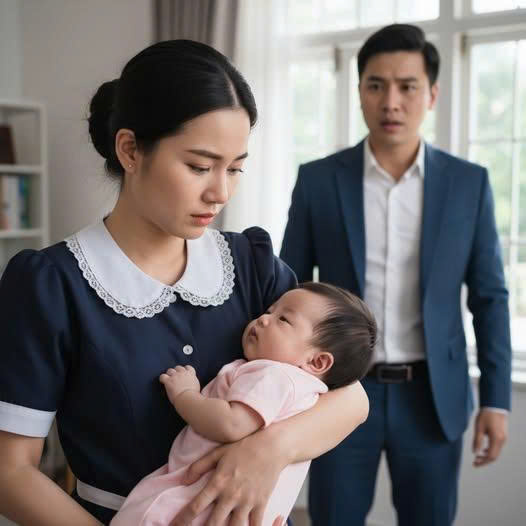 Tỷ phú bắt gặp cô giúp việc cho con trai của ông b-/ú — Điều xảy ra sau đó khiến tất cả s;ửng s;ốt