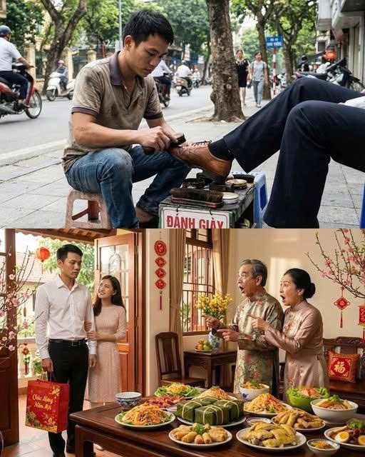 33t có bằng Tiến sĩ nhưng vẫn ế chỏng chơ, tôi ch:án đ:ời thuê anh chàng đá:nh giày với giá 4 triệu về ra mắt bố mẹ cho qua 4 ngày Tết