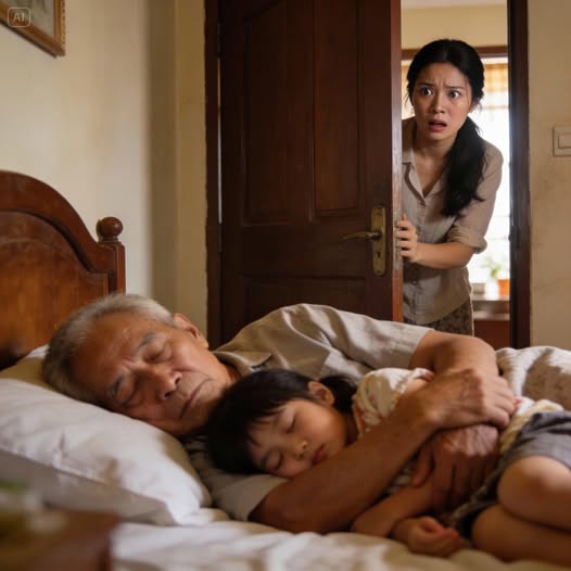 Con Gái 3 Tuổi Ngủ Cùng Ông Nội Chưa Bao Giờ Khốc – Một Hôm Tôi Tò Mò Mở Cửa Và S/ữ/ng Sở Trước Cảnh Tượng