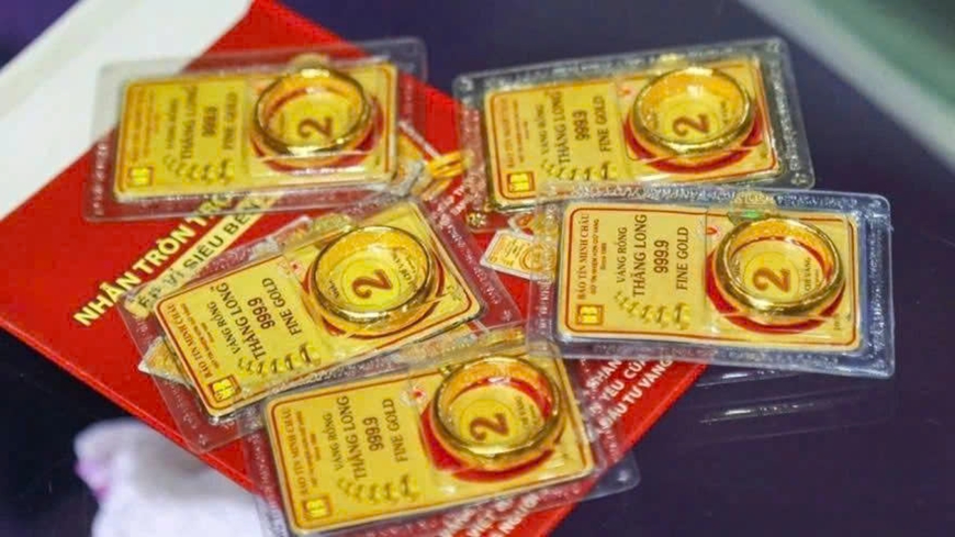 Giá vàng hôm nay (chiều 15-1): Giá vàng trong nước điều chỉnh giảm