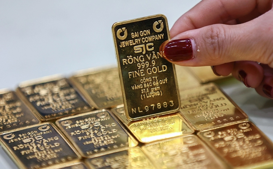 Giá vàng hôm nay (trưa 22-1): Giá vàng miếng, vàng nhẫn giảm mạnh