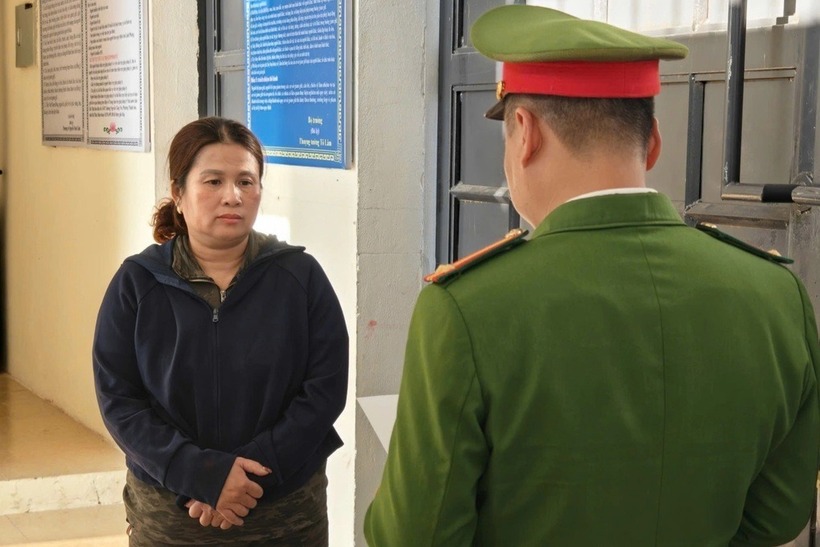 B:ắ:t tạm giam Lê Thị Hương Giang