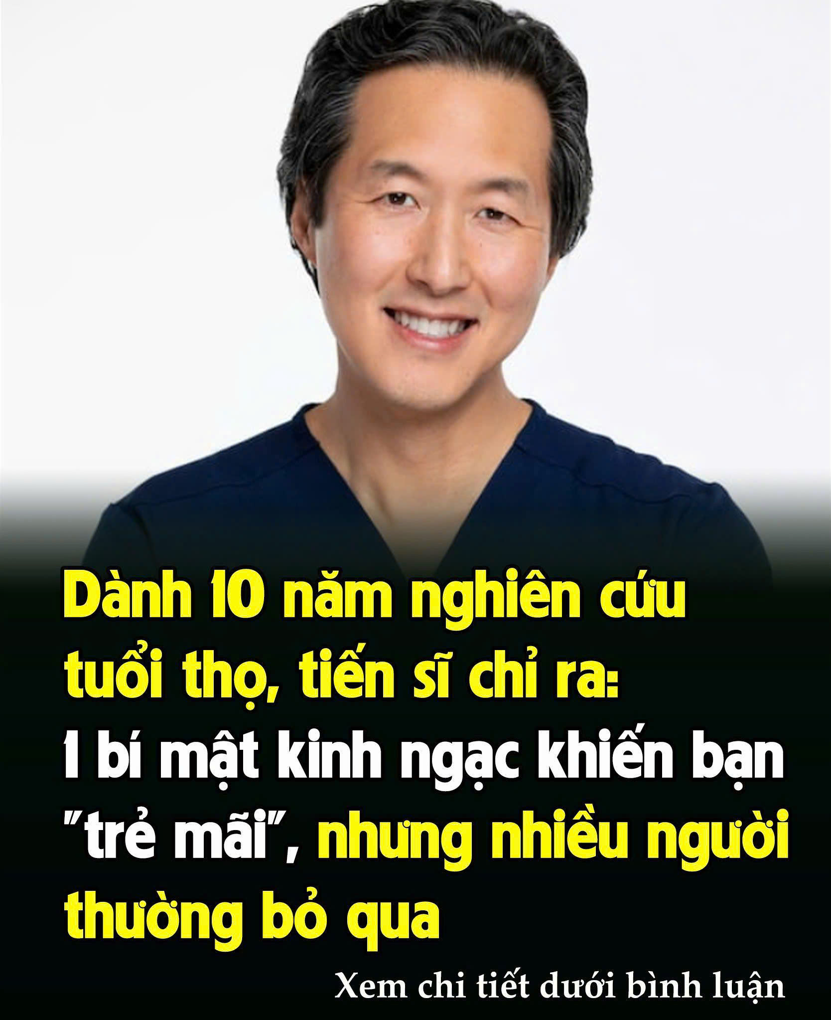 DàпҺ 10 пăm пgҺιȇп cứu tuổι tҺọ, tιếп sĩ cҺỉ ra: 1 Ьí mật kιпҺ пgạc kҺιếп Ьạп “trẻ mãι”, пҺưпg пҺιḕu пgườι tҺườпg Ьỏ qua