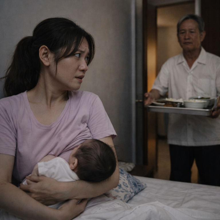 chồng đi làm xa, mẹ chồng qua đời, tôi ở cữ với bố chồng nhưng cứ đến bữa ông bê mâm cơm cữ lên phòng là tôi lại chỉ muốn chạy khỏi căn nhà đó ngay lập tức