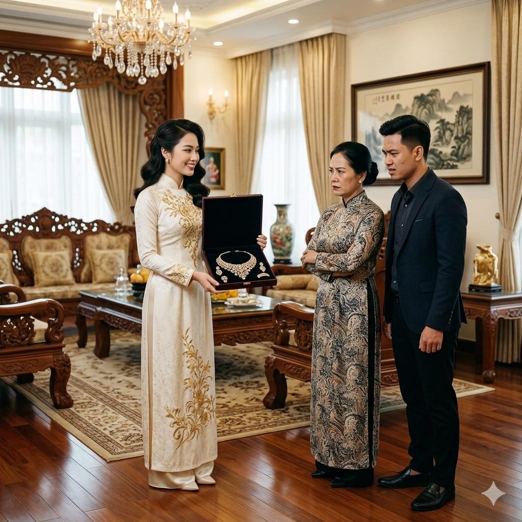 Mẹ chồng đòi mượn bộ trang sức 10 cây vàng nhà đ::ẻ cho con dâu ngày cưới làm hồi môn tặng con gái bà đi lấy chồng. Kinhkhung nhất là chồng còn bảo: “Không dùng đến thì cho em nó đi lấy chồng cho nó đỡ tủi, làm dâu phải biết
