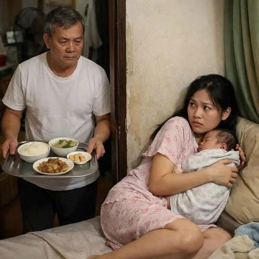 chồng đi làm xa, mẹ chồng qua đời, tôi ở cữ với bố chồng nhưng cứ đến bữa ông bê mâm cơm cữ lên phòng là tôi lại chỉ muốn chạy khỏi căn nhà đó ngay lập tức