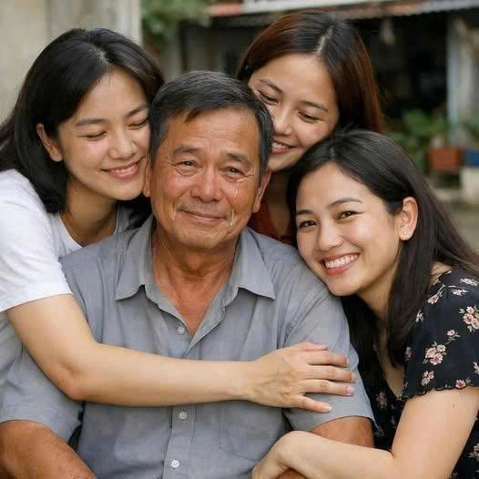 Vợ bỏ đi từ lúc 3 cô con gái mới 3 tháng tuổi, một ông Minh “gà trống nuôi con” suốt 30 năm