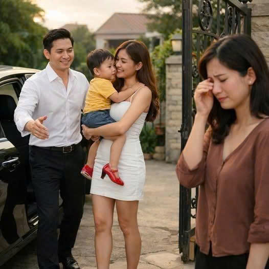 Dũng mang vợ mới và con riêng về sau 3 năm xa cách, không ngờ vợ anh có pha xử lý khiến ai nấy lặng người